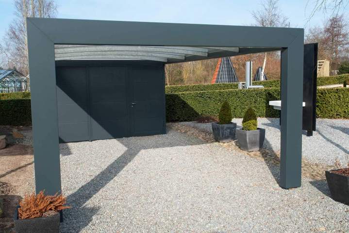Pose de carport près de Mauguio